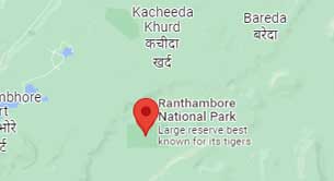 ranthambore map